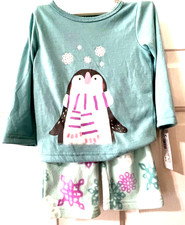 NWT INFANT GIRLS CARTER'S 2 PC. OWL FLEECE PAJAMA PANTS SET  SIZE 18 MO