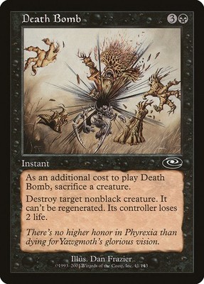 MTG Magic the Gathering Death Bomb (41/146) Planeshift MP