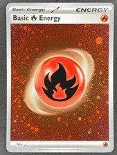 Pokémon Fire Energy Cosmos Holo SVE 002 MEW 151 NM