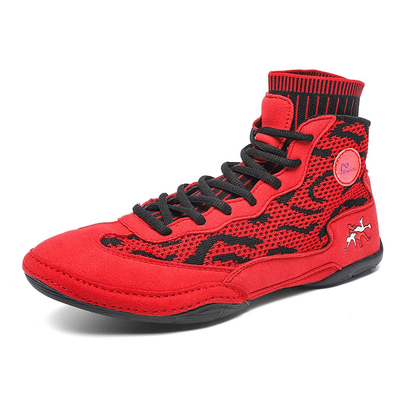 Men Boxing Training Boots Fighting Combat Sneakers