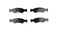 Vorderachse Hart 221 076 Bremsbelagsatz, Scheibenbremse FüR Ford