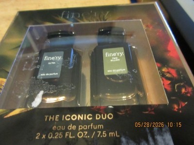 Fine'ry  The Iconic Duo Ultra & Two Billion  Eau De Parfum .25oz. ea.