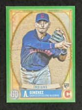 2021 Topps Gypsy Queen - Green #76 - Andres Gimenez - Cleveland Indians