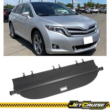 For 09-15 Toyota Venza Retractable Cargo Cover Rear Trunk Security Shade Canvas For 09-15 Toyota Venza Retractable Cargo Cover Rear Trunk Security Shade Canvas