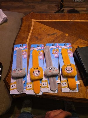 LankyBox Lot Of 4 Series 1 Slap Bracelet Collectible Plush Brand New