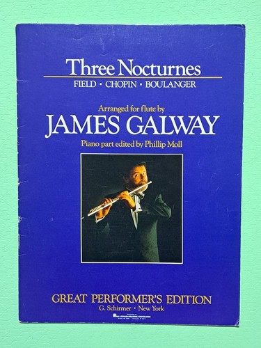 Galway Edition Three Nocturnes Field, Chopin, Boulanger