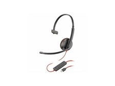 Poly Blackwire 3210 Monaural USB-C Headset TAA Bulk - Mono - USB Type C -