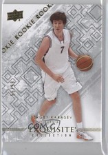 2012-13 Upper Deck Exquisite Collection 2013-14 Rookies 55/99 Sergey Karasev 0f8