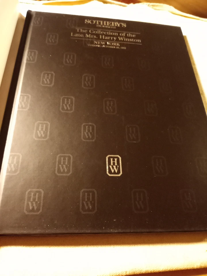 Sotheby's Jewelry Collection of Mrs. Harry Winston/Hardcover,1992/Near Fine - Image 2 of 4
