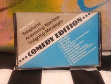 Radio Shack Telephone Answering Machine Outgoing Message Classic Comedy Cassette