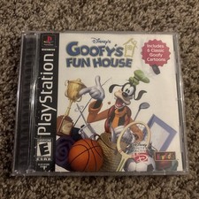 Disney Goofys Fun House (Sony PlayStation 1) PS1 Complete CIB