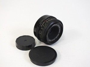 Carl Zeiss Jena DDR f/2.8 50mm Camera Lens M42 Screw Mount - Clear Optics