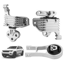 3PCS Engine Motor  Transmission Mounts Compatible with 2014-2021 Jeep Cherok...