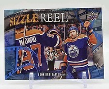 2025-26 Upper Deck Series 2 Leon Draisaitl #SR-43 Sizzle Reel Edmonton Oilers