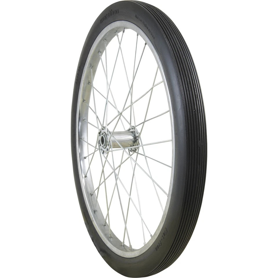 Neumáticos Marathon neumático sin planos en llanta de radios de acero, 3/4 pulgadas Diámetro, 26 x 2,125 pulgadas. Foto 2 de 4