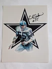 Lee Roy Jordan (d. 2025) Signed 8x10 Photo - Cowboys, Alabama, CHOF