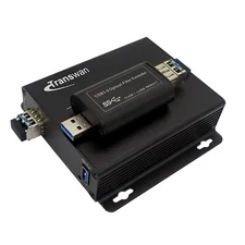 1 Port USB 3.0/2.0/1.1 Over Optic Fiber Optic Extender Backwards Compatible SFP