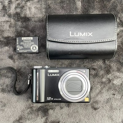 Panasonic Lumix Digital Camera DMC-ZS1 with Case TESTED WORKING NO SD NO CHARGER