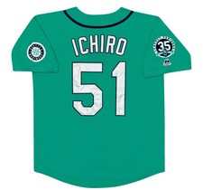 Ichiro Suzuki 2012 Seattle Mariners Home Road Alt Men's 35th Anniversary Jersey