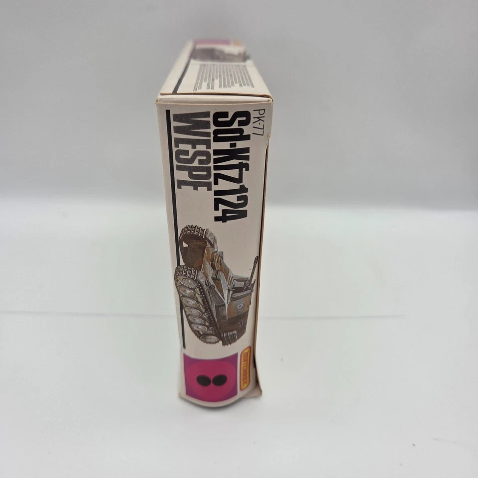 Vintage 1978 MATCHBOX 1/76 Sd.Kfz.124 WESPE Model Kit Complete PK-77 - Image 3 of 4