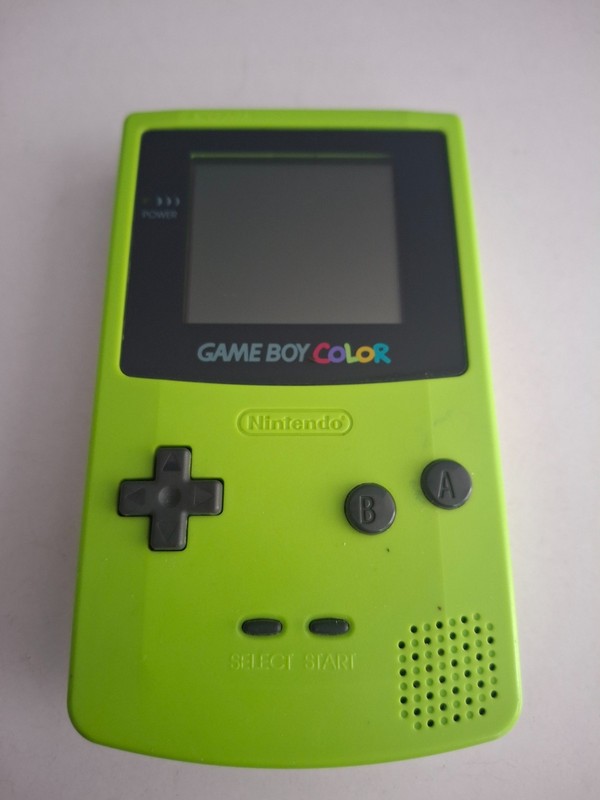 Nintendo Game Boy Color Lime Green CGB-001 Console Faulty NO POWER