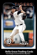 2024 Topps Update Jason Foley #US290 Detroit Tigers MLB Baseball