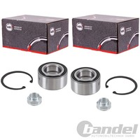 2X A.B.S. RADLAGER-SATZ Vorne Passend FüR Honda Civic MG MG Rover 400 45