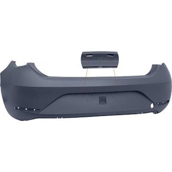 Diederichs 7434055 StoßStange Hinten FüR Seat Leon (KL1, Klg) 2020--image