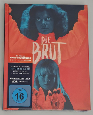 The Brood 3-Disc LE Mediabook Plaion Shop Exclusive 4K/Blu ray German Import