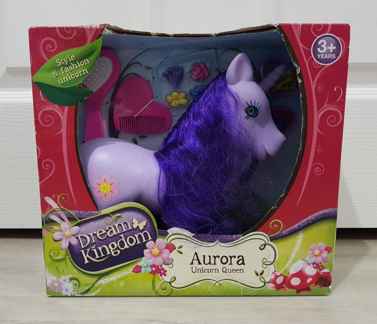 DREAM KINGDOM - AURORA UNICORN QUEEN - PURPLE - STYLE & FASHION ACCESSORIES TOY