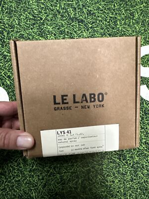 LYS 41 EDP 3.4oz/100ml LE LABO NATURAL SPRAY VAPORISATEUR SEALED GRASSE-NEW YORK