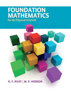 Foundation Mathematics for the Physical Sciences Riley Hobson Hardback