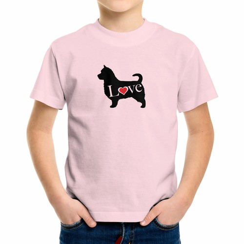 Love Australian Terrier Dog Toddler Kids Tee Youth T-Shirt Doggy Aussie Norfolk - Picture 21 of 25