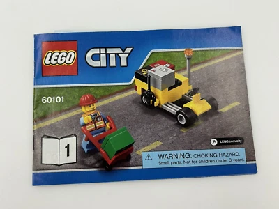 Lego City 60101 Instructional Manual Only - Image 1 of 2
