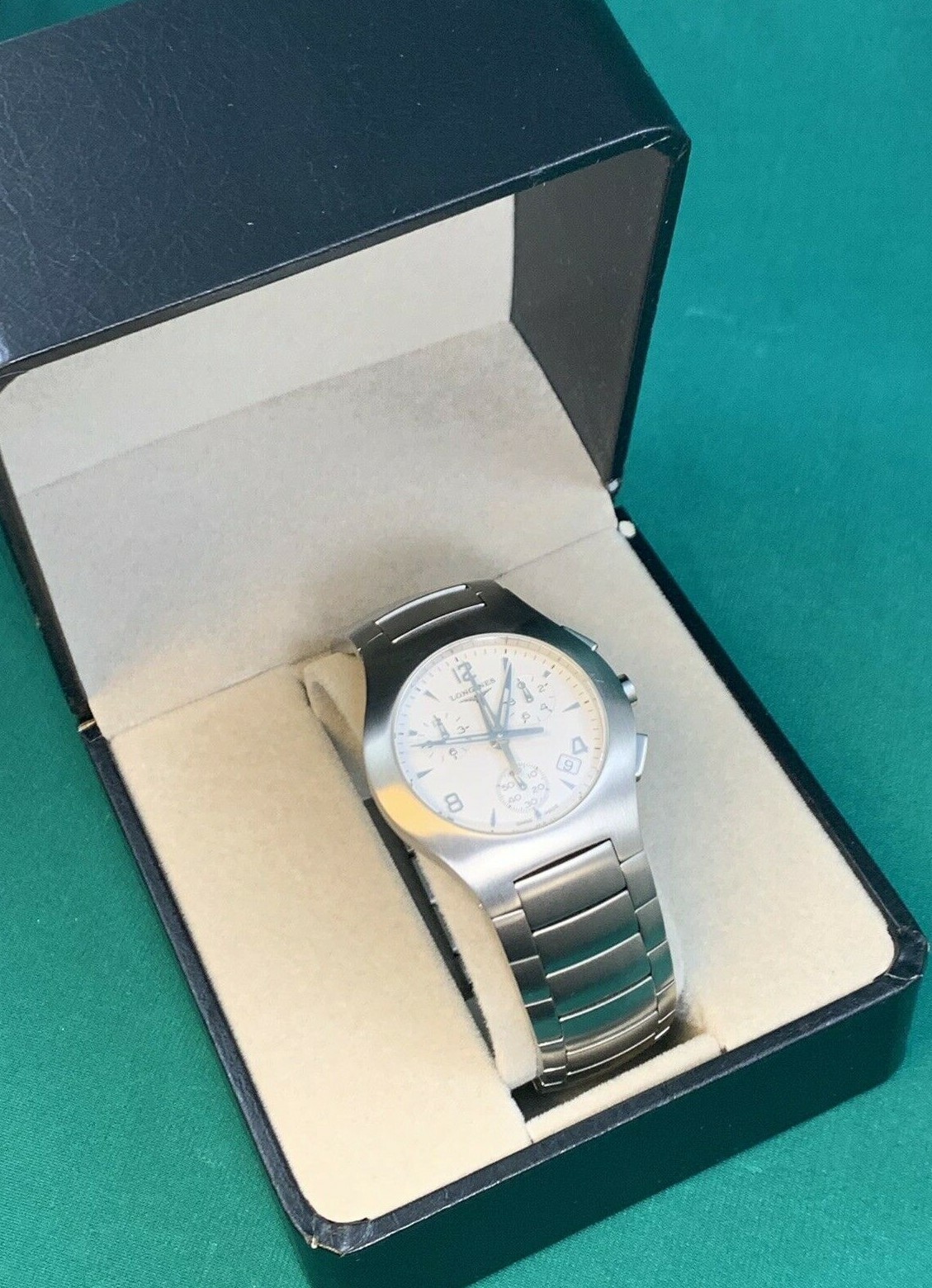 longines oposition automatic titanium