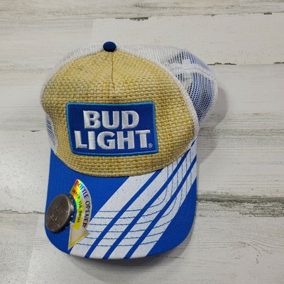 Bud Light Beer Hat Baseball Cap Adj 
