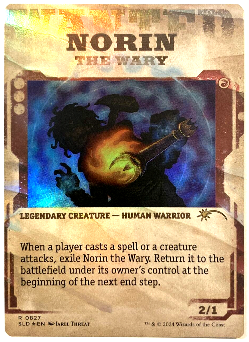 MTG Norin The Wary RAINBOW FOIL Secret Lair Drop 827 NM | eBay