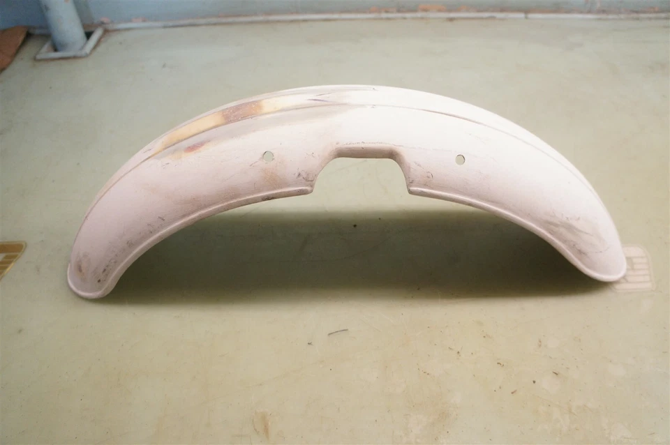 BMW Airhead FRONT Fender R45 R60 R65 R75 R80 R90 R100 WHITE 3 *2258  - Imagem 2 de 4