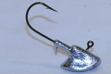 100 pk 1 oz Erie Jig Heads Bronze Aberdeen Hooks Walleye Bass Fishing