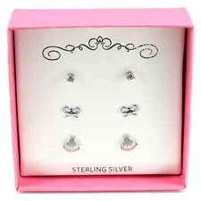 Children's 3-Pc. Earrings Set MSRP 100