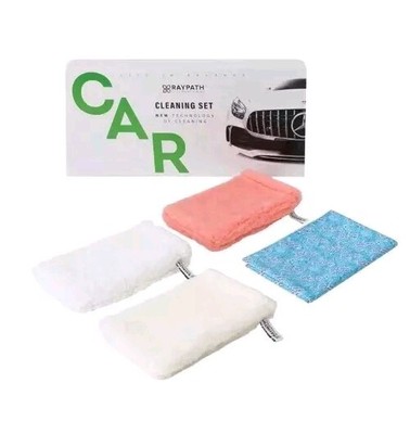   Auto Pflege Set   3 Handschuhe + Sunbeam XL   Lack, Cockpit & Polster reinigen