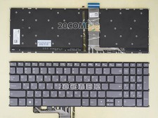 For Lenovo IdeaPad / Yoga Slim 7-15IIL05 Keyboard backlit Hebrew Israel HB Gray