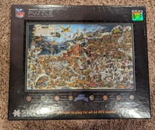 NFL Puzzle Joe Journeyman Search Adventure Puzzle Green Bay Packers 500 Pieces