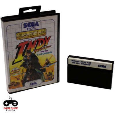 Sega Master System Spiel | INDY - Indiana Jones and the Last Crusade
