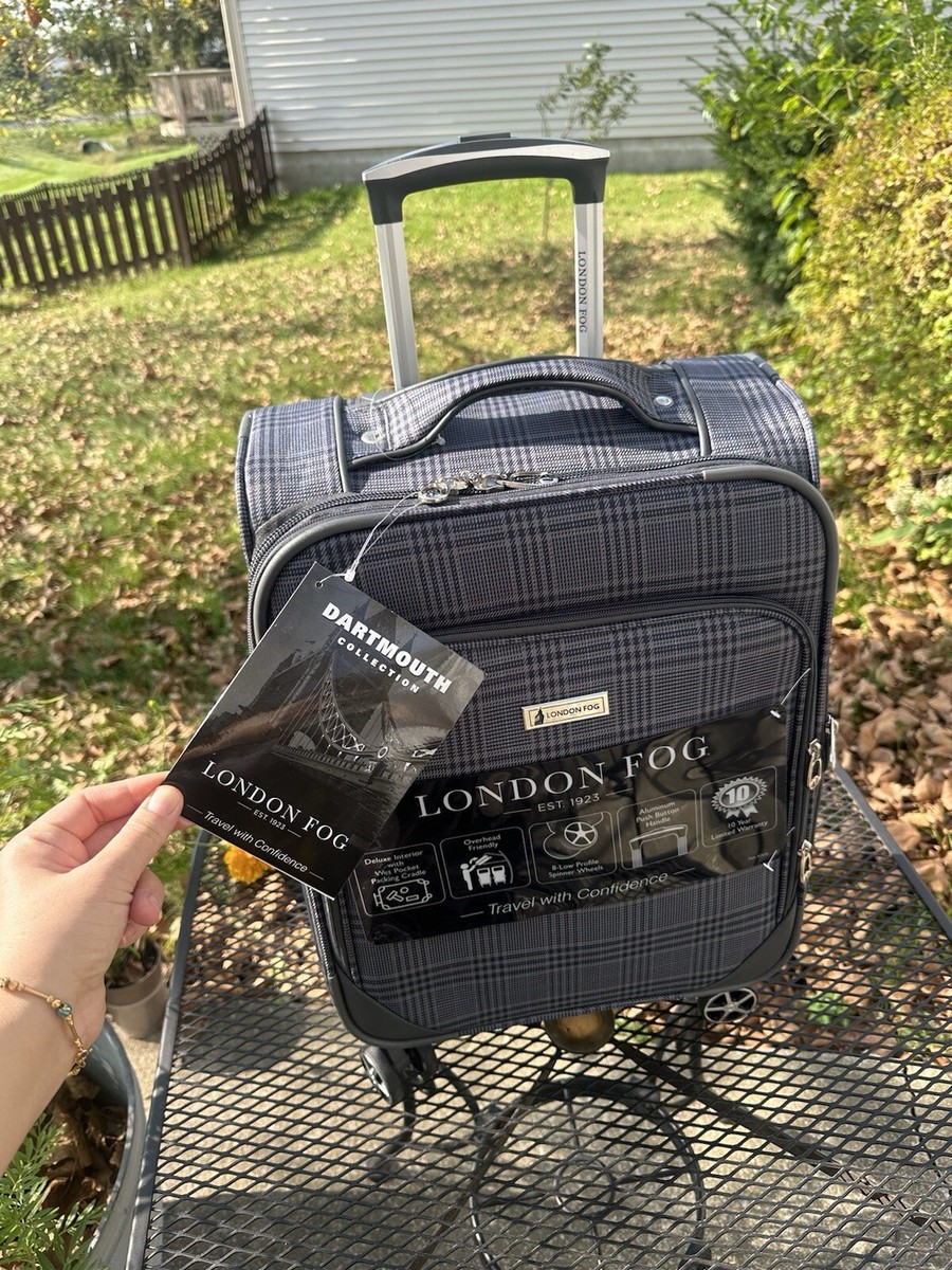 LONDON FOG DARTMOUTH COLLECTION 20” EXPANDABLE 8-WHEEL SPINNER