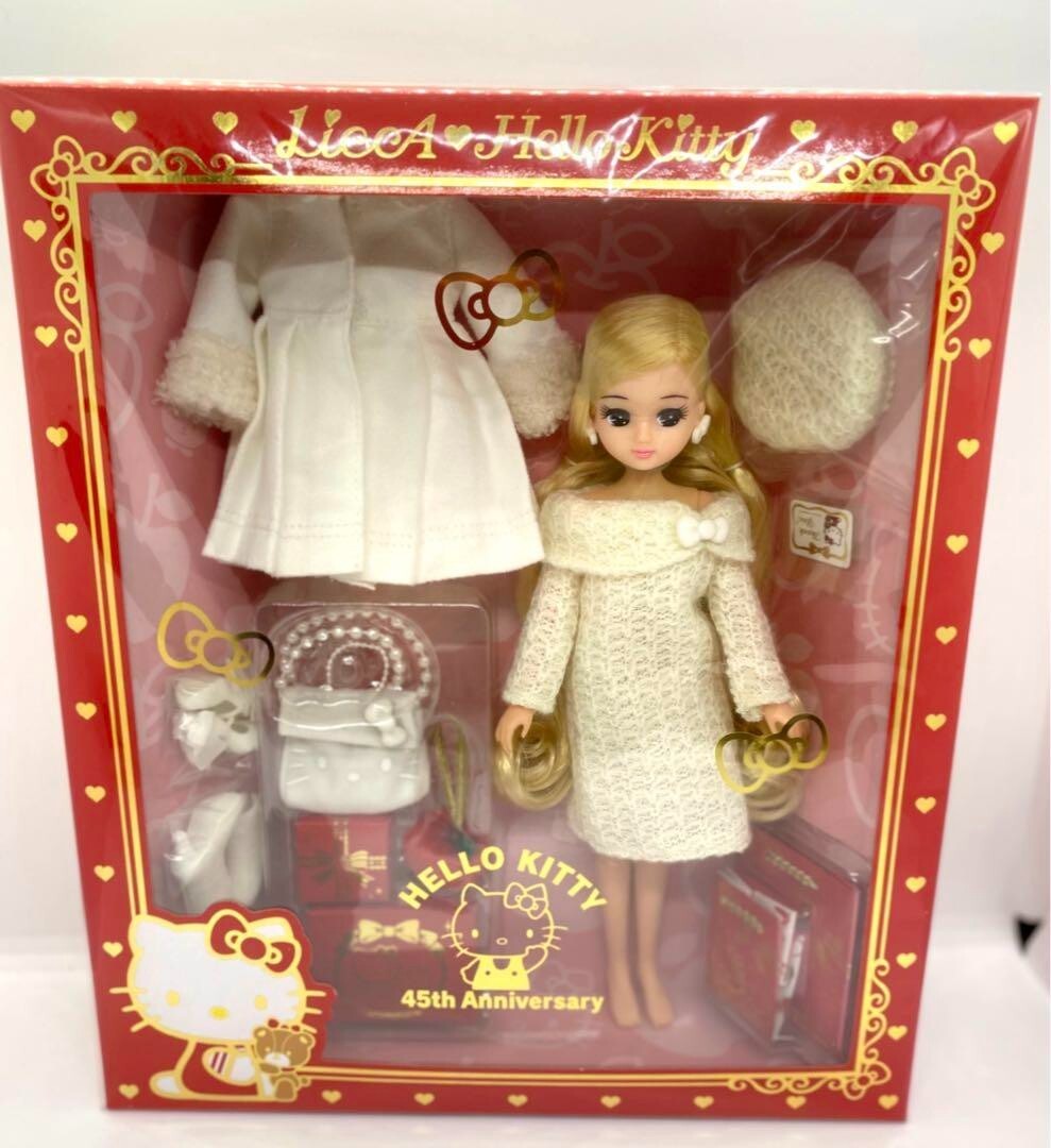 Takara Tomy Licca Hello Kitty 45th Anniversary Style fashion doll 