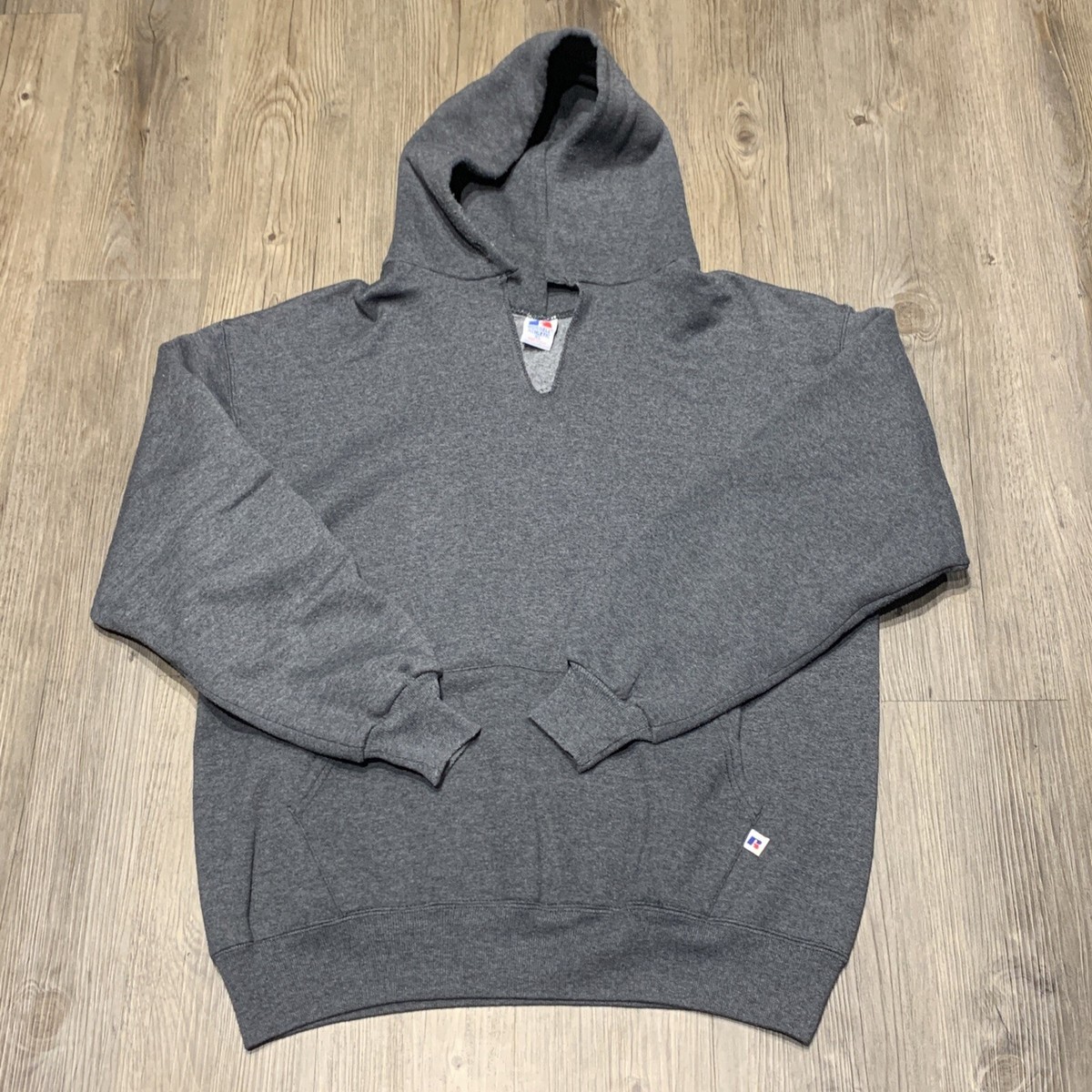 Vintage Made in USA Russell Athletic Gray Hoodie Sweatshirt Vintage Made in USA Russell Athletic Gray Hoodie Sweatshirt
