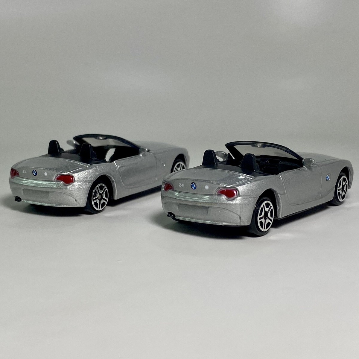 MotorMax #6083 BMW Z4 1:54 (~ 1:64) Diecast Silver 2-Variations