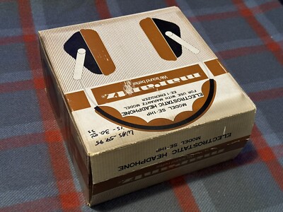 Vintage Marantz SE-1HP Electrostatic Headphones SE-1HP w/ Orig Box