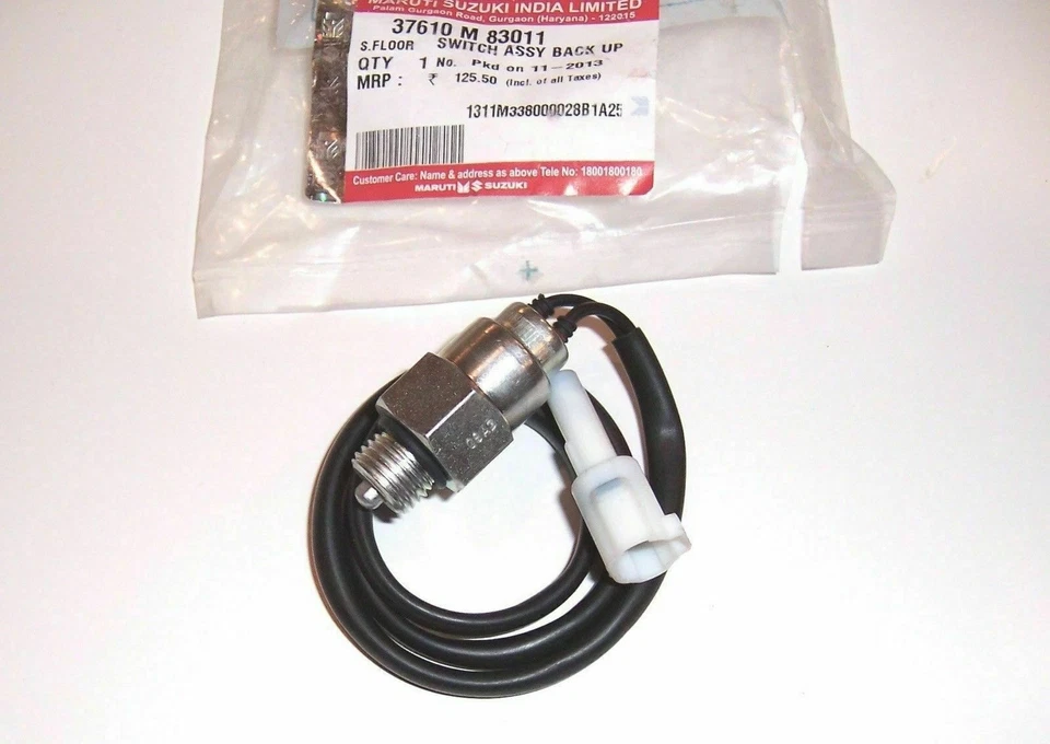 REVERSE BACK UP SWITCH SENSOR FOR SAMURAI 85-89 SIDEKICK GEO TRACKER S2u - Image 2 of 2